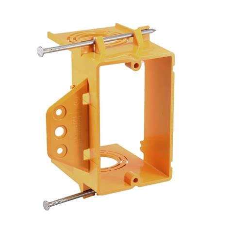 gang box mounting bracket|cantex 1 gang electrical box.